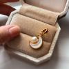 Crescent muse charm